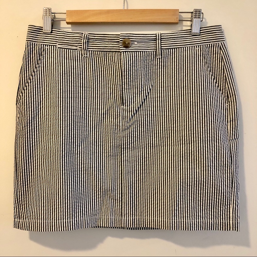 NWOT GAP Seersucker Miniskirt